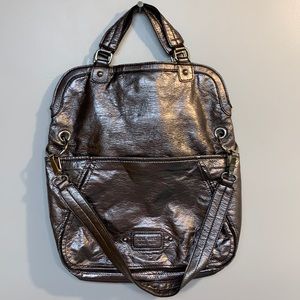 Nine West bag Silver metallic color